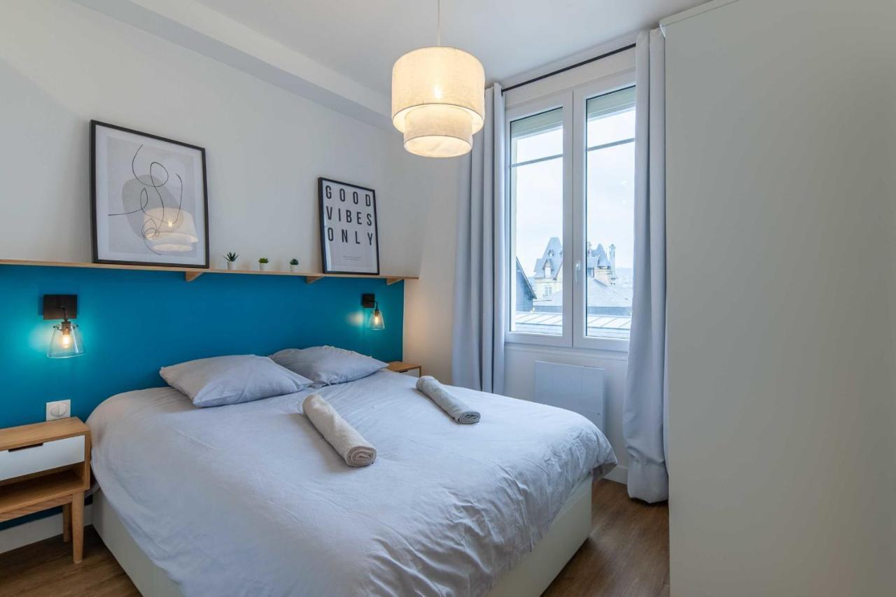 2-Bedroom Apartment With Balcony Near Hippodrome Deauville Luaran gambar